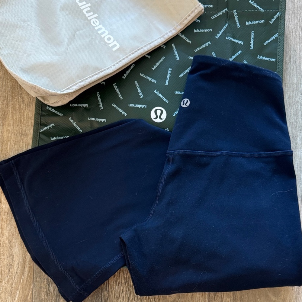 lululemon Align High-Rise Mini-Flared Pant 32” True Navy